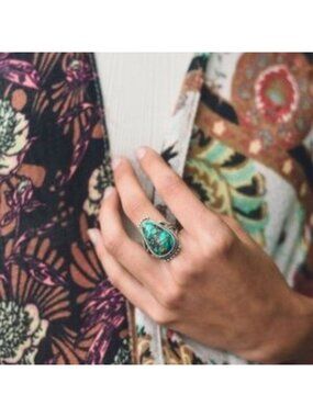Turquoise Silver Ring